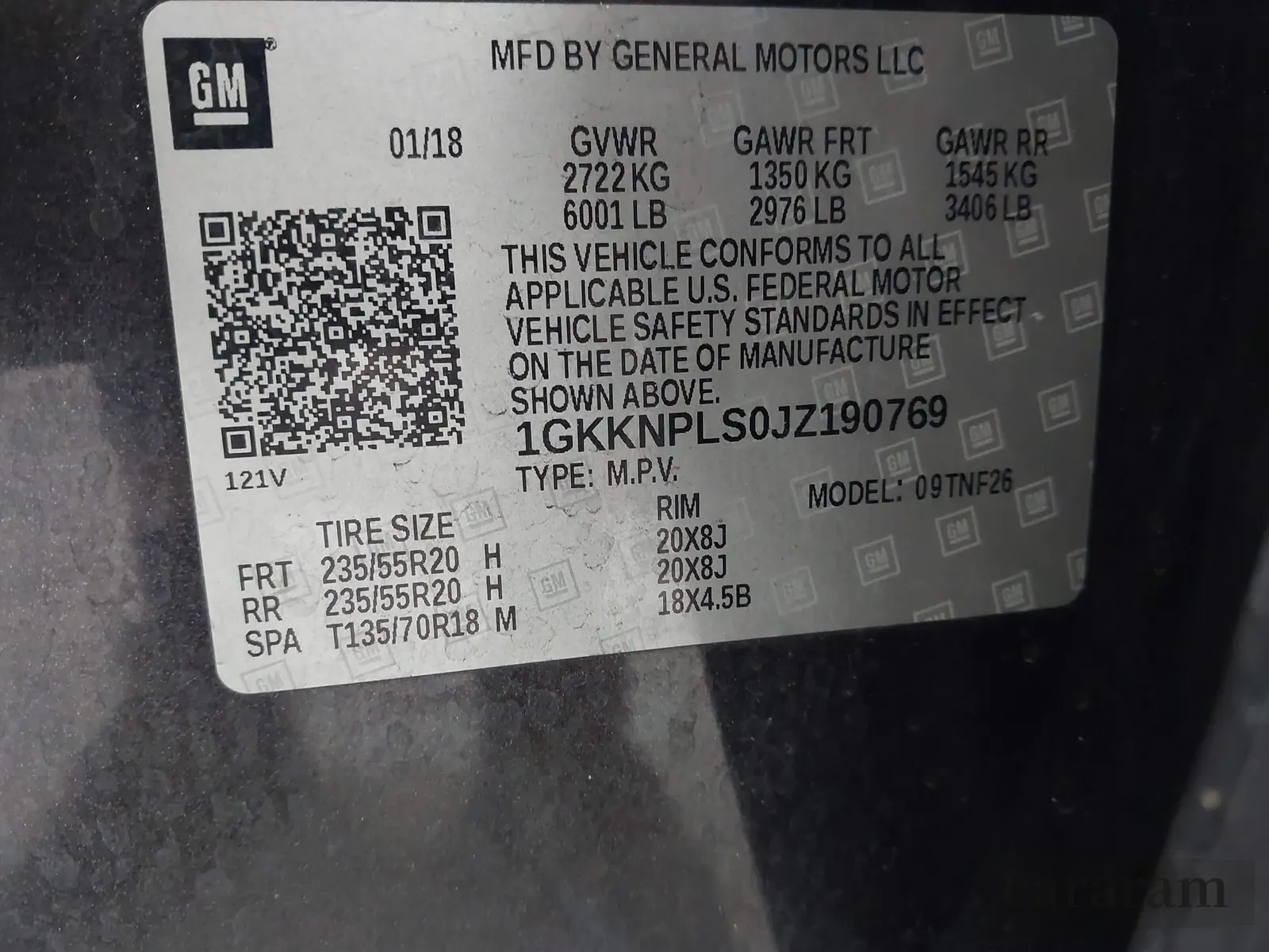 2018 GMC Acadia Denali