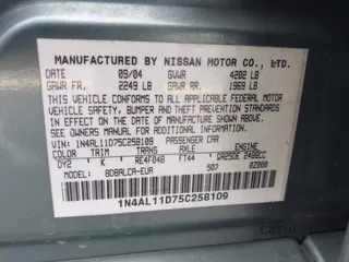 2005 Nissan Altima
