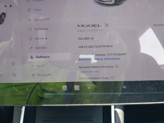 2018 Tesla Model 3 Long Range Battery