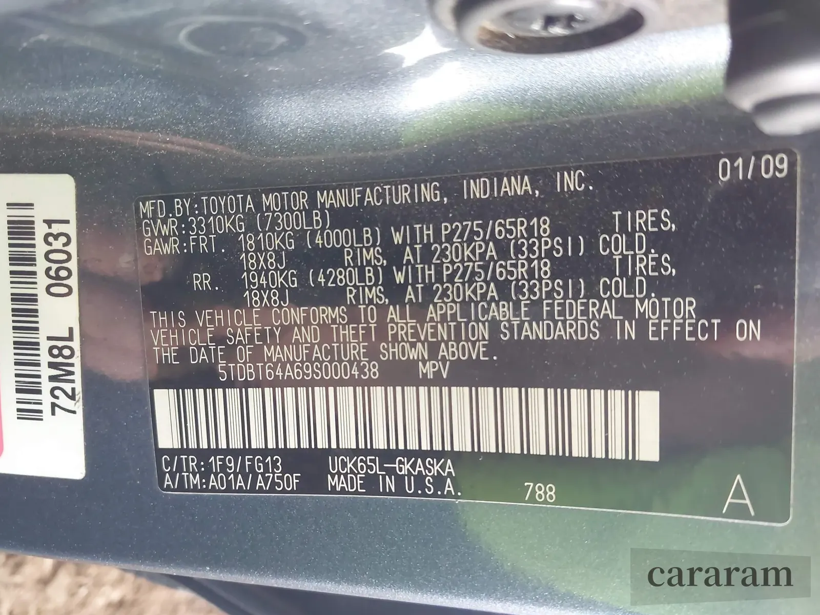 2009 Toyota Sequoia SR5