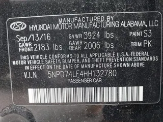 2017 Hyundai Elantra SE