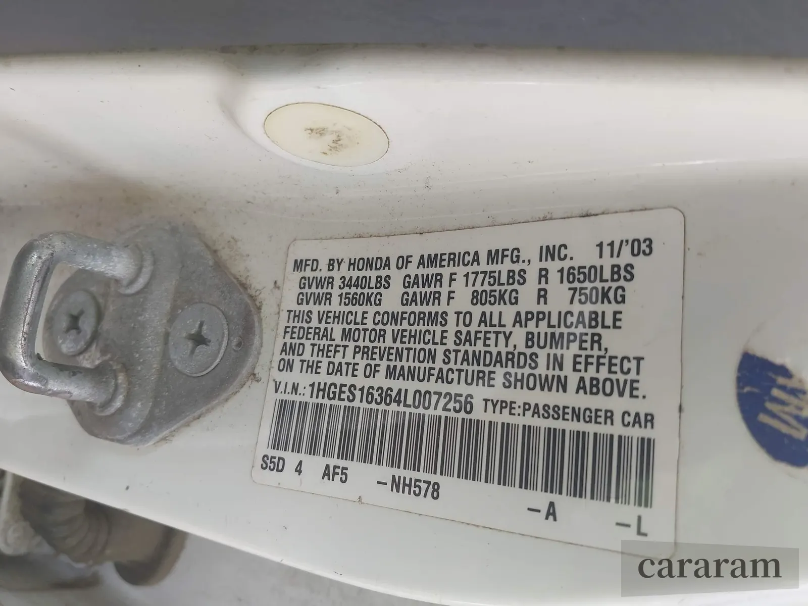2004 Honda Civic VP