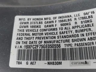 2016 Honda Civic EX