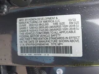 2022 Honda Pilot Special Edition