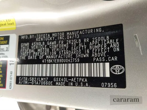 2013 Toyota Avalon XLE