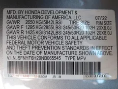 2022 Honda Pilot Special Edition