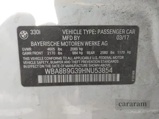 2017 BMW 3 Series 330i
