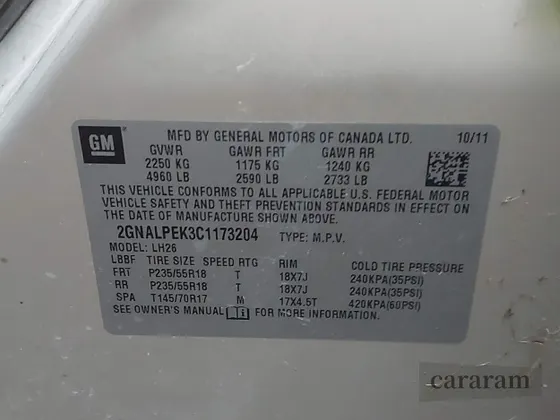 2012 Chevrolet Equinox 2LT