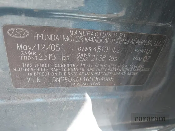2006 Hyundai Sonata GLS