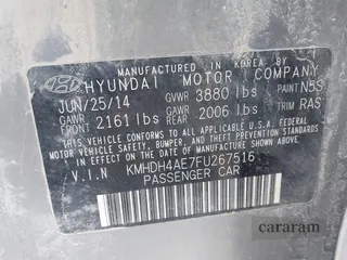 2015 Hyundai Elantra SE