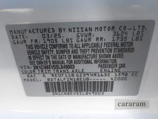 2025 Nissan Versa SV