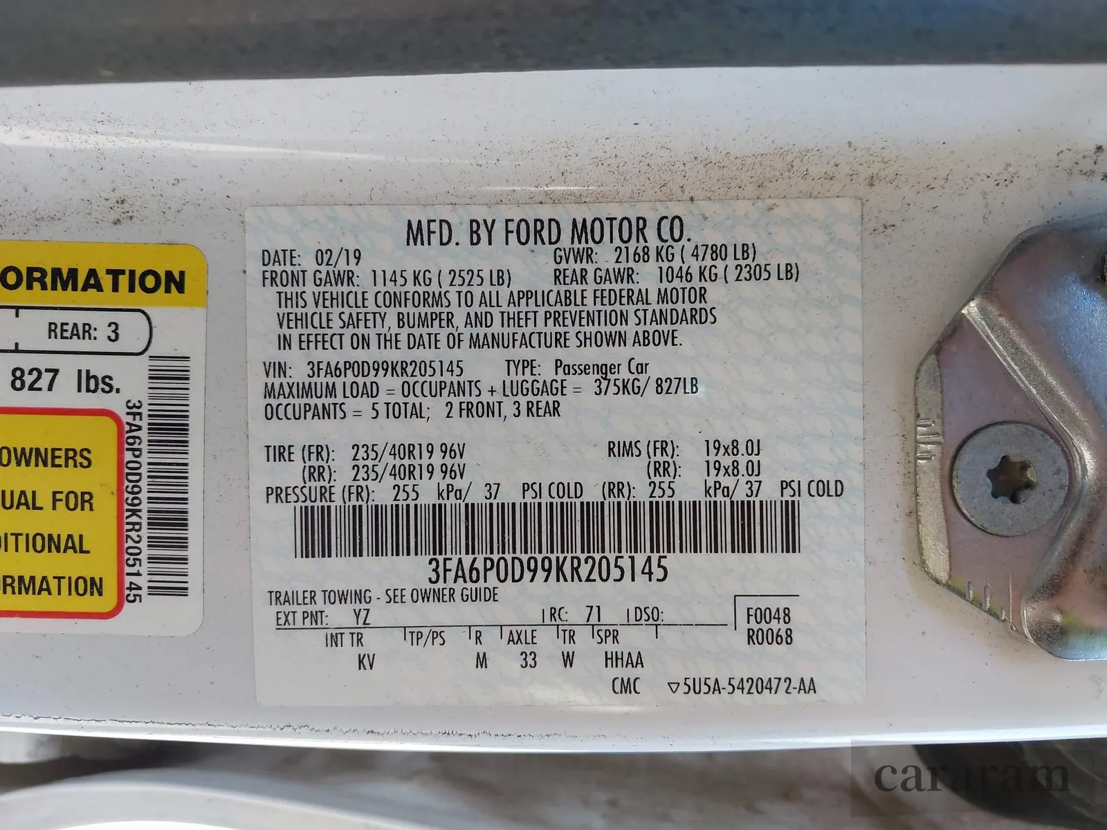 2019 Ford Fusion Titanium