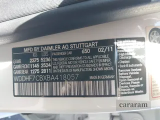 2011 Mercedes-Benz E 550 Luxury
