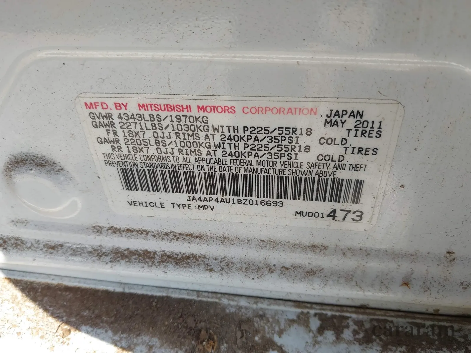 2011 Mitsubishi Outlander SE