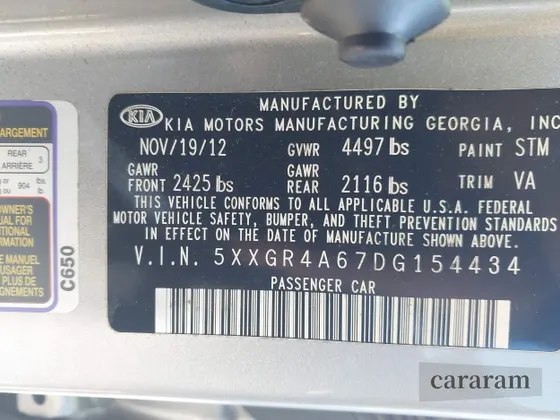 2013 Kia Optima SX