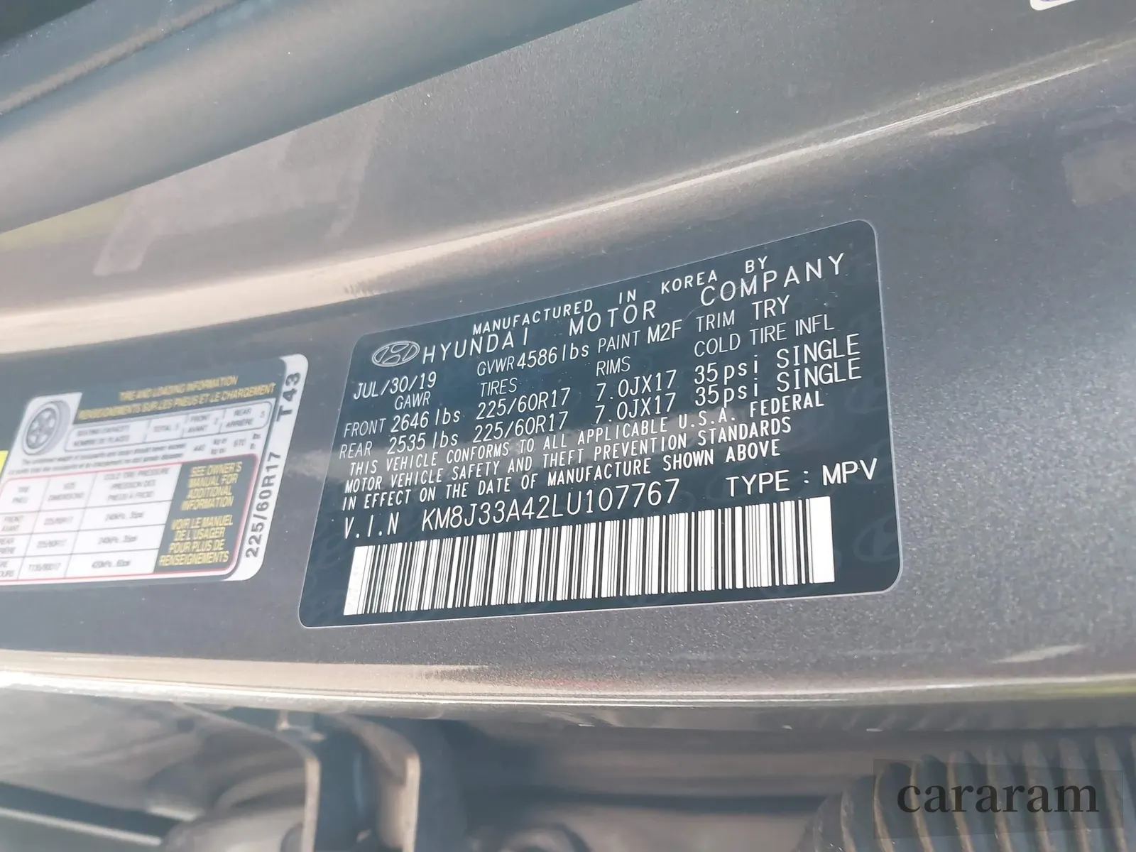 2020 Hyundai Tucson Value