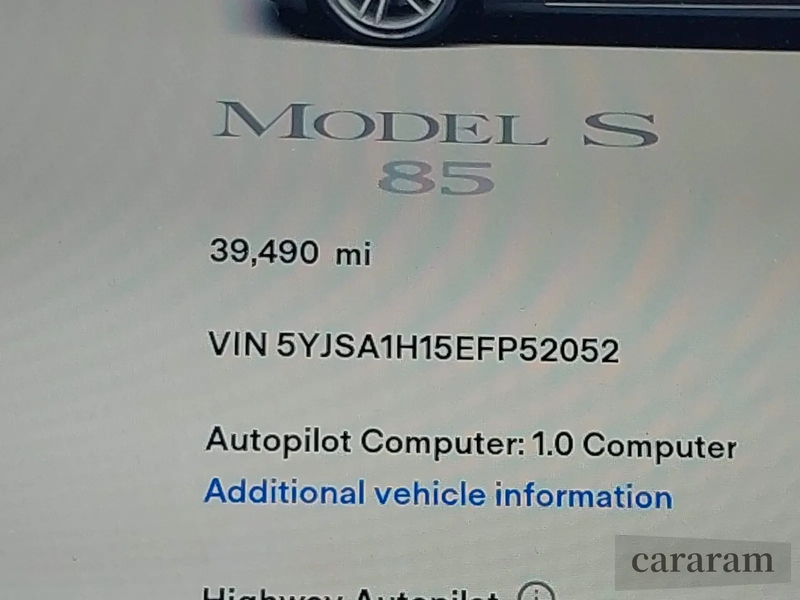2014 Tesla Model S 60