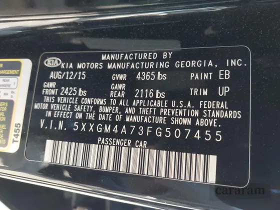 2015 Kia Optima LX