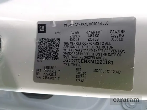 2021 Chevrolet Colorado 4WD LT