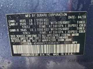 2018 Subaru Outback Premium