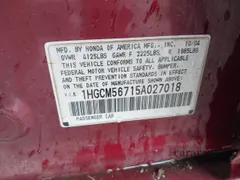 2005 Honda Accord EX