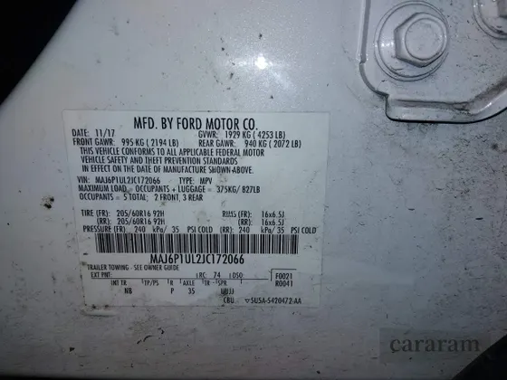 2018 Ford EcoSport SE