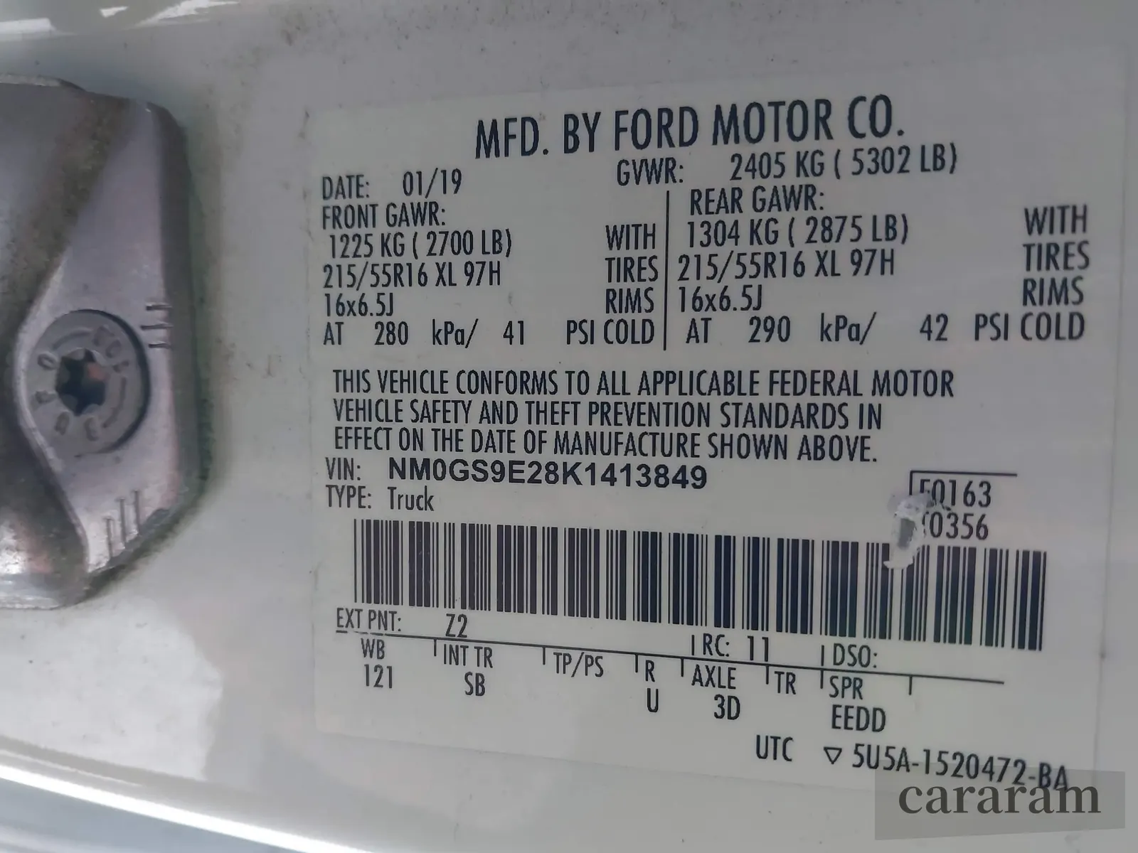 2019 Ford Transit Connect XL