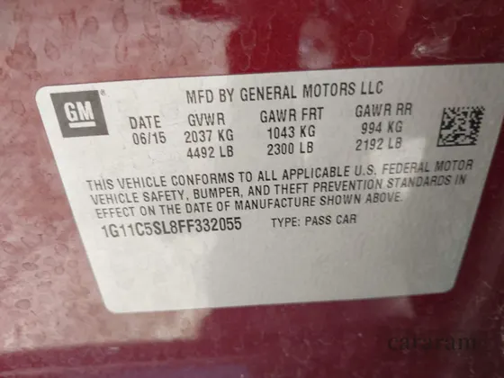 2015 Chevrolet Malibu LT