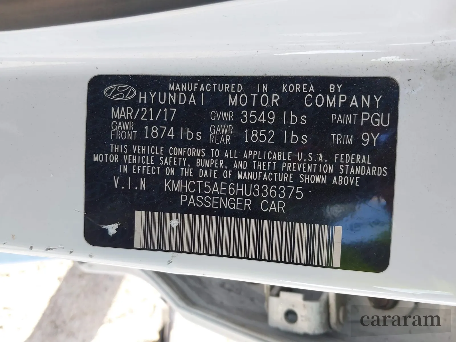 2017 Hyundai Accent SE