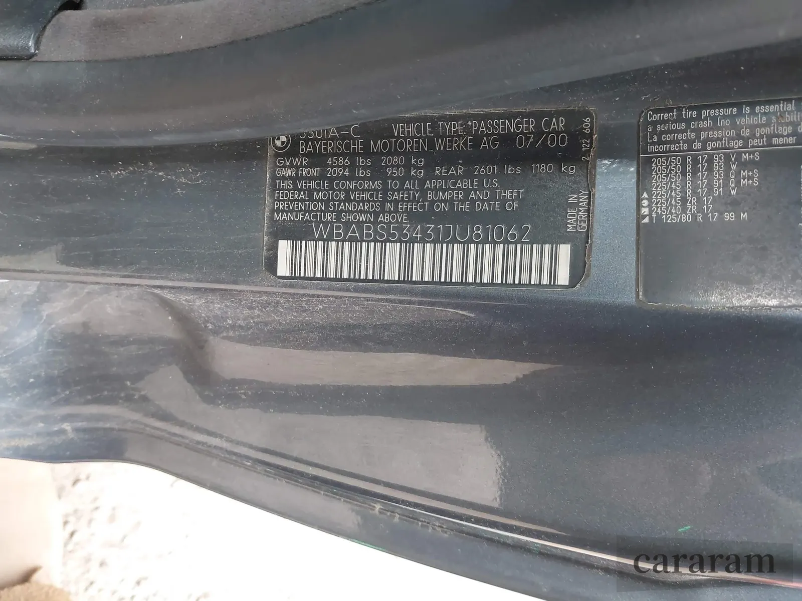2001 BMW 3 Series 330Ci