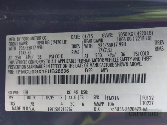 2015 Ford Escape SE