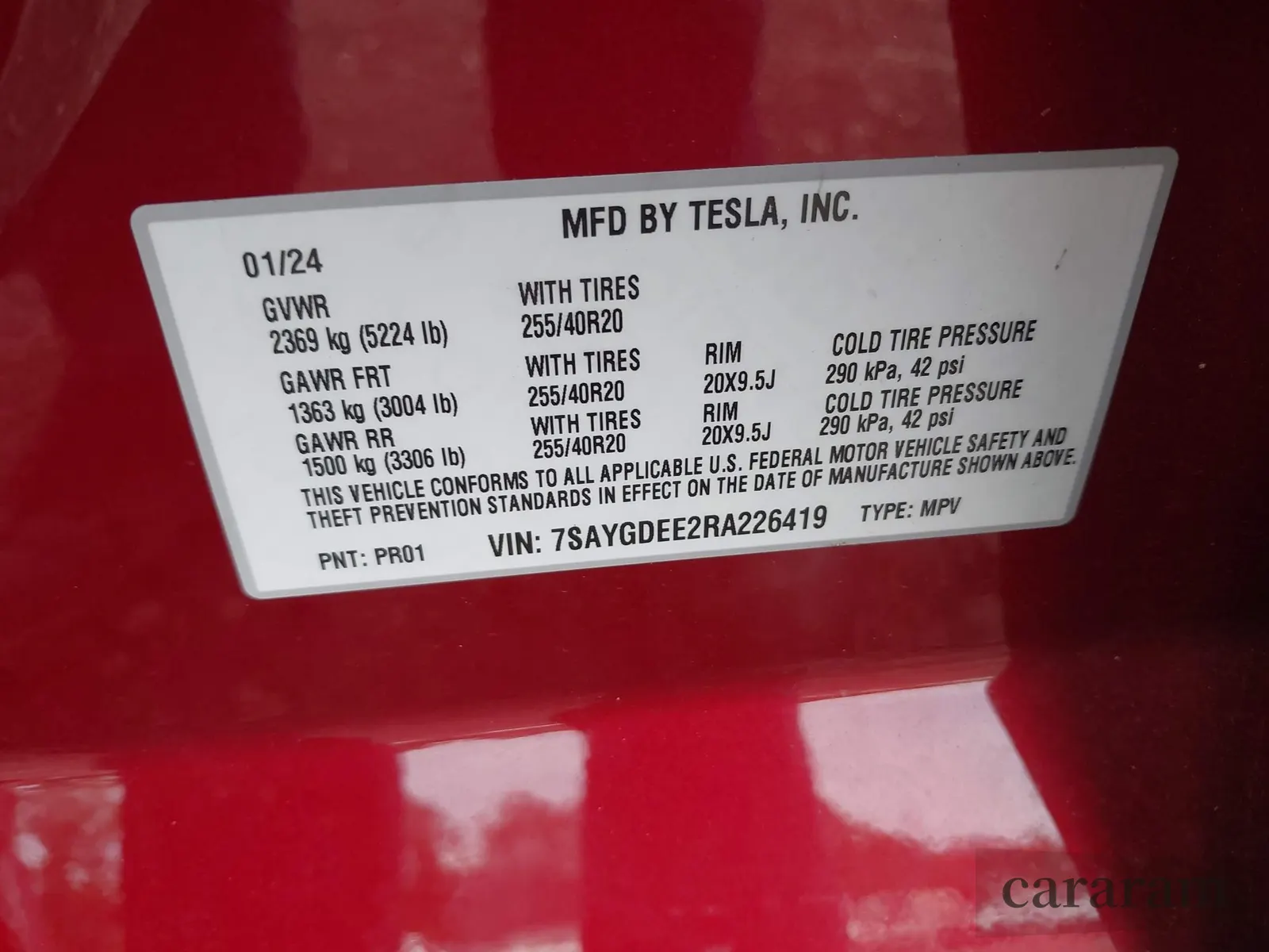 2024 Tesla Model Y Long Range