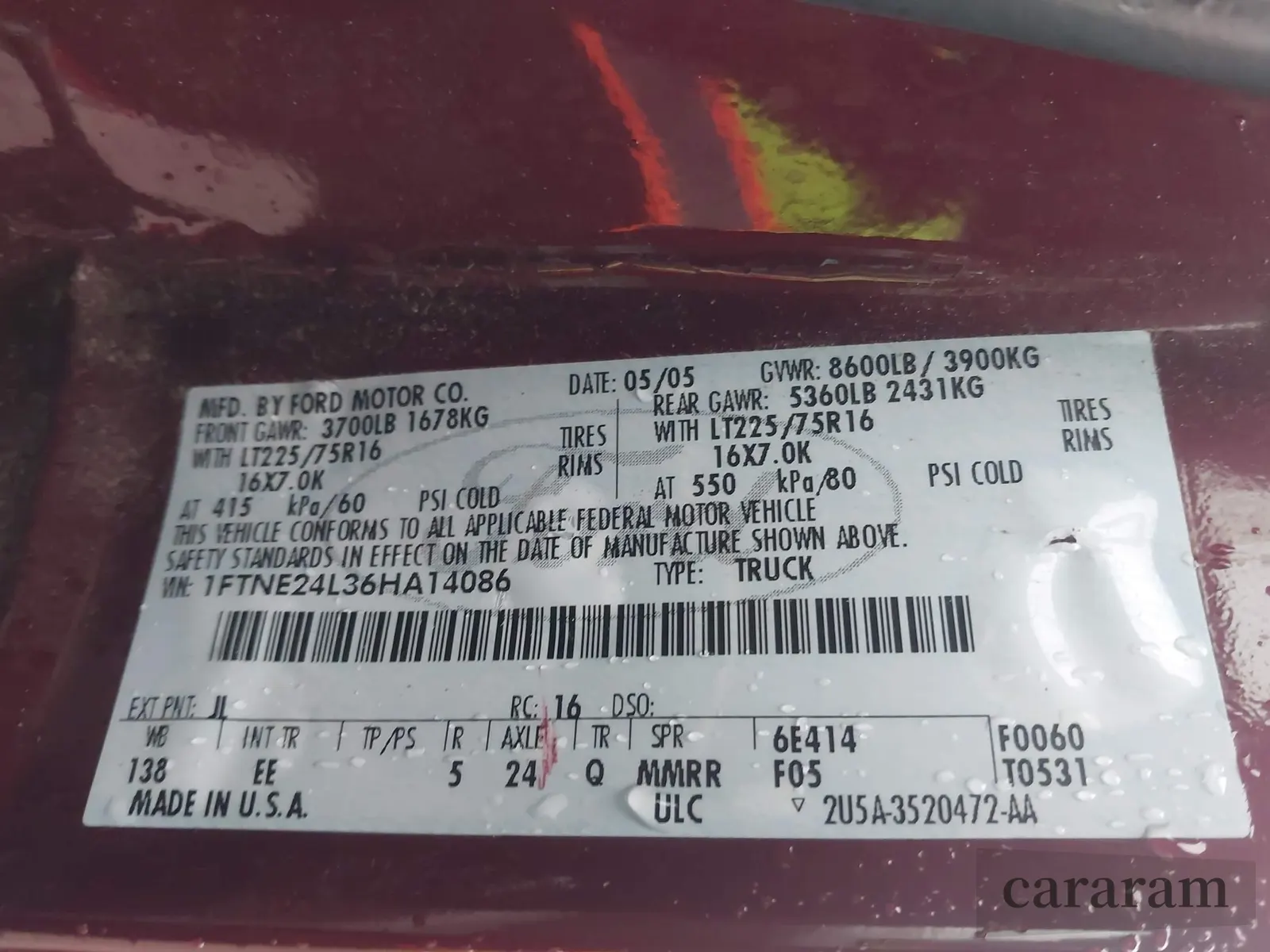 2006 Ford Econoline Cargo