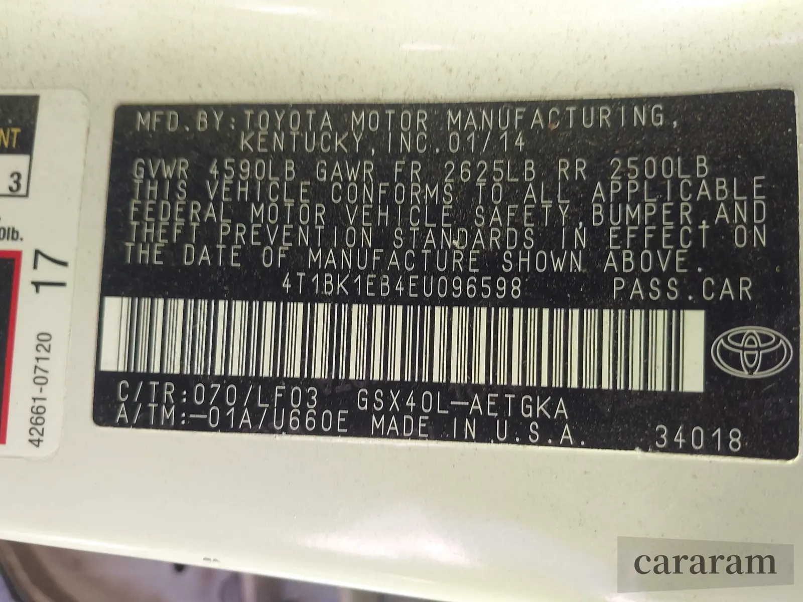 2014 Toyota Avalon XLE