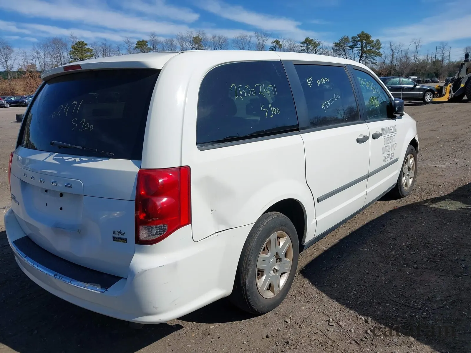 2011 Dodge Grand Caravan Cargo