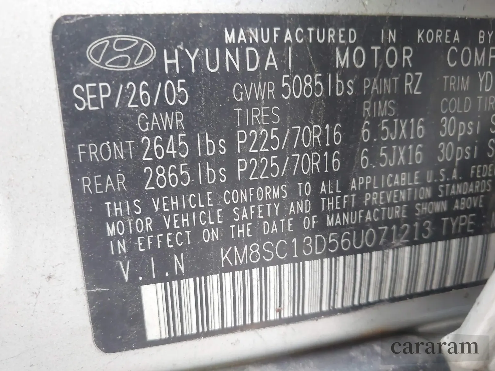2006 Hyundai Santa Fe GLS