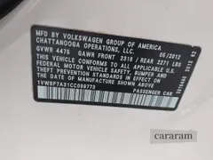 2012 Volkswagen Passat SE