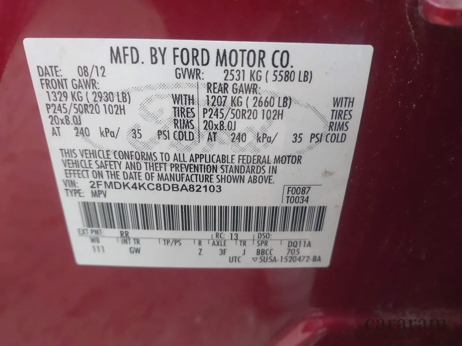 2013 Ford Edge Limited
