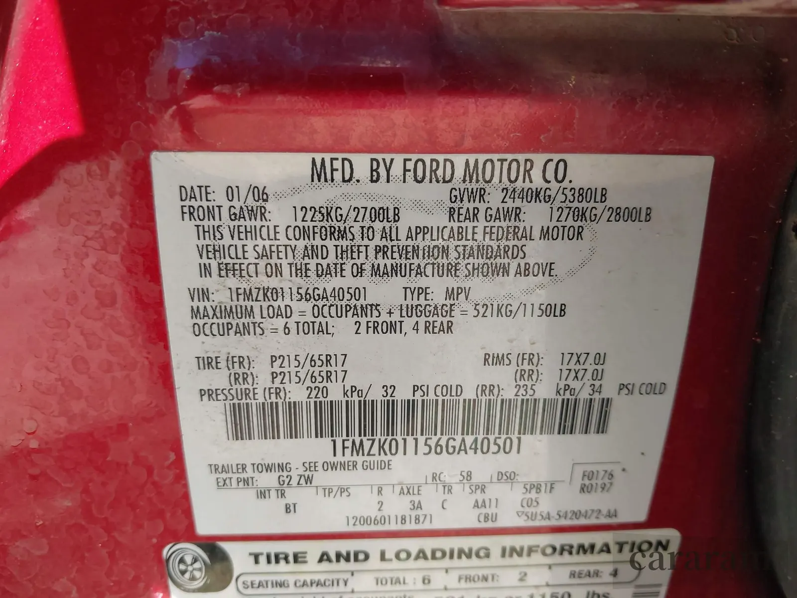 2006 Ford Freestyle SE