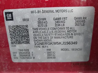 2019 Chevrolet Traverse LT Cloth