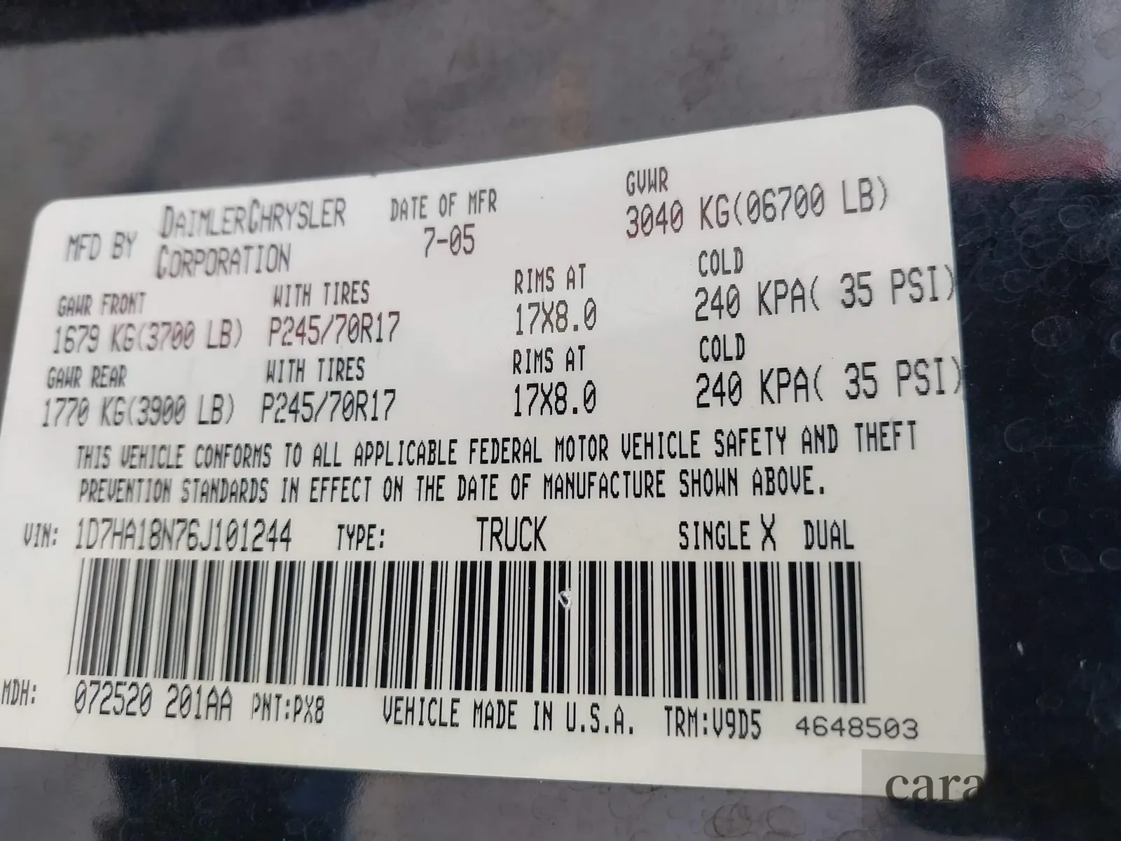 2006 Dodge 1500 SLT