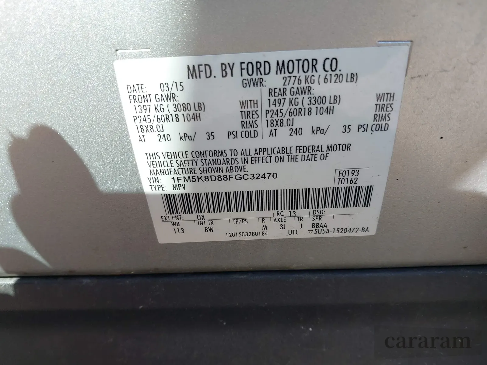 2015 Ford Explorer XLT