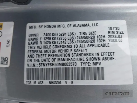 2021 Honda Passport EX-L