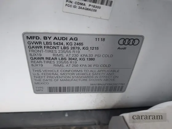 2019 Audi Q5 Premium Plus