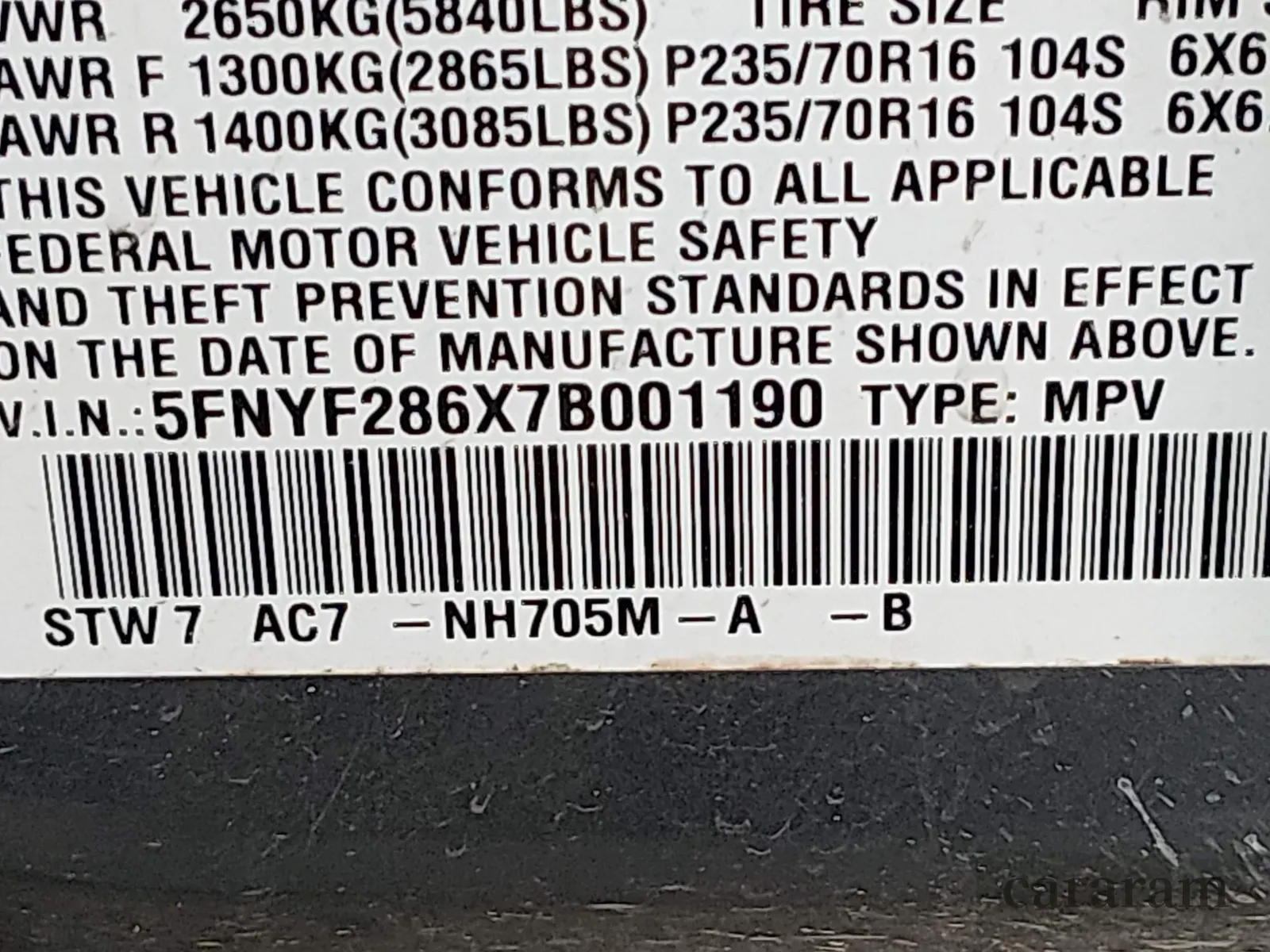 2007 Honda Pilot EX-L