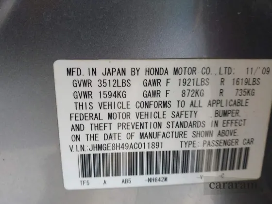 2010 Honda Fit Sport