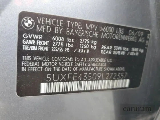 2009 BMW X5 30i