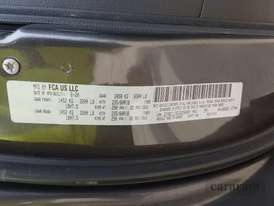 2020 Chrysler Pacifica Hybrid Touring L