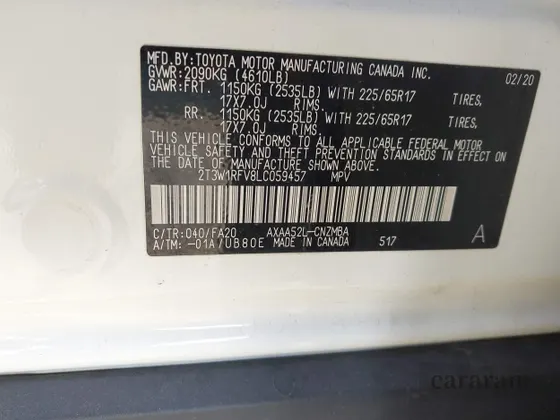 2020 Toyota RAV4 XLE