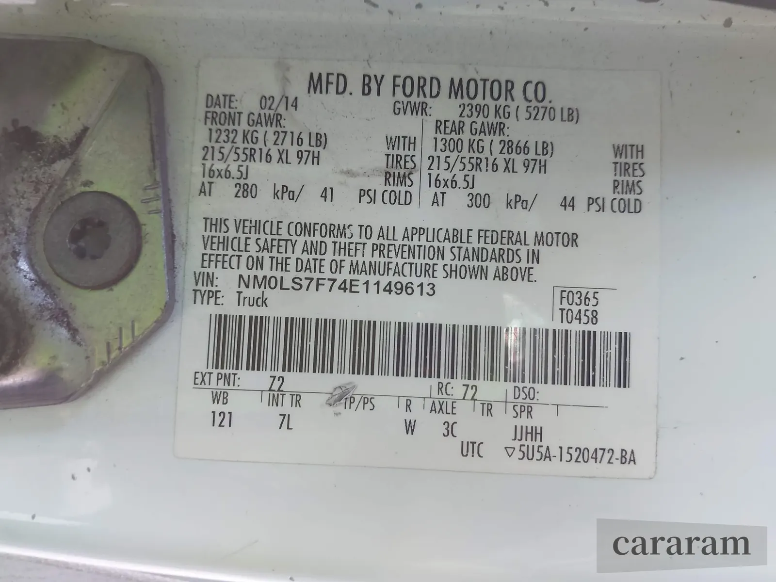 2014 Ford Transit Connect XLT